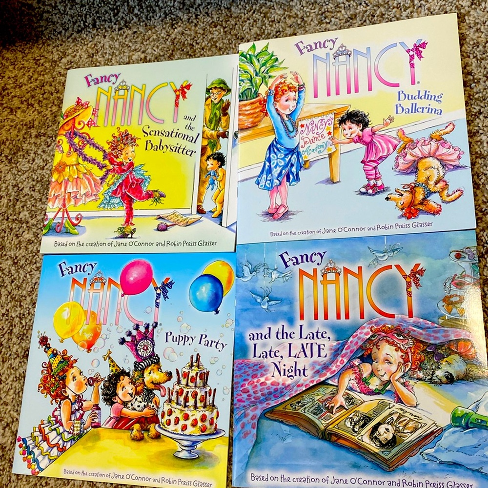 I can read beginner books, fancy Nancy books